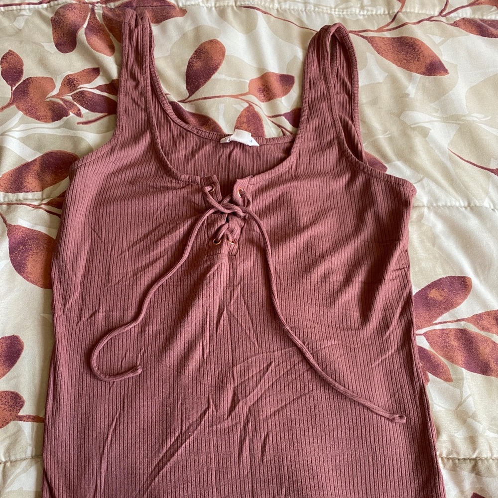 Aeropostale Tank with String Design